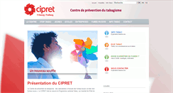 Desktop Screenshot of cipretfribourg.ch